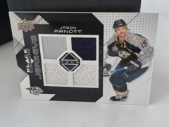 2008-09 Upper Deck Black Diamond Quad Jerseys Jason Arnott #BDJ-JA Predators